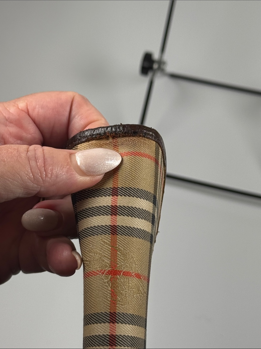 Burberry’s Vintage Unisex Nova Check Pouch - Picture 3 of 12